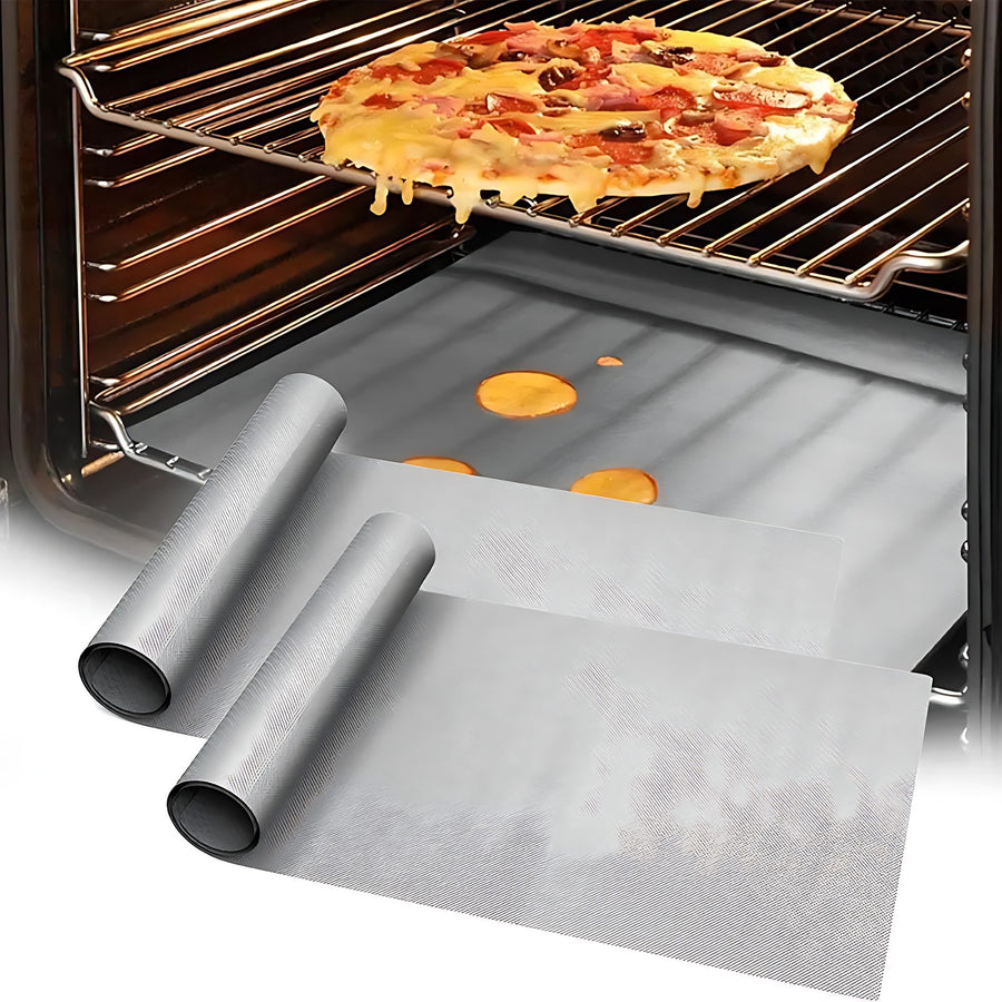CleanBake – Láminas antiadherentes reutilizables para horno (pack de 2)