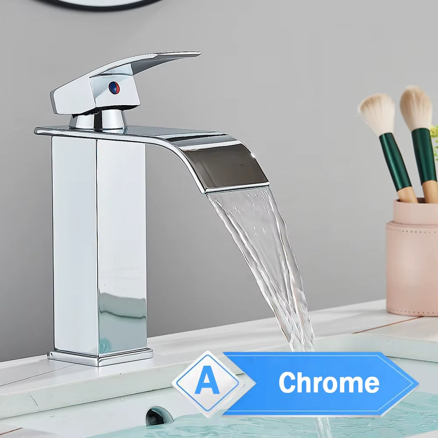Cascada – Mitigeur de lavabo avec bec cascade